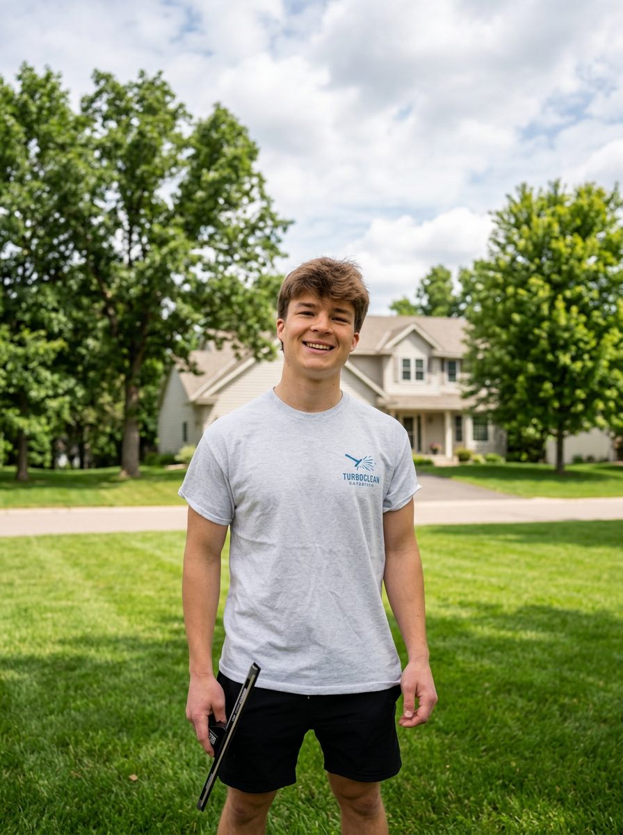Wesley Minks, founder of Turboclean Exteriors